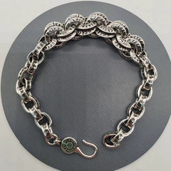 Chrome Hearts Paper Chain Bracelet – bracelet front view