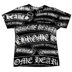 Chrome Hearts X Comme Des Garcons Rare Restock Black Shirt – shirt front view