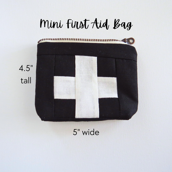 Compact First Aid Pouch – Handmade Medical Travel Kit