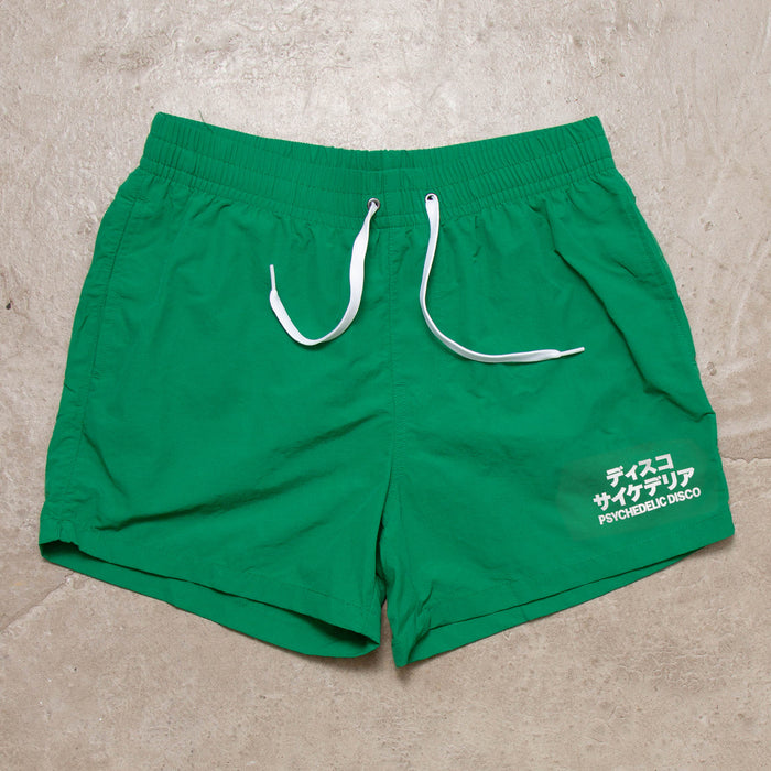 Disco Psychedelia - Swim Shorts - Green