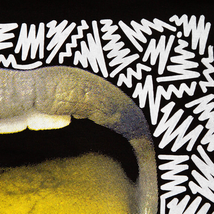 Doodle Acid Drop Back Print - Tshirt - Black