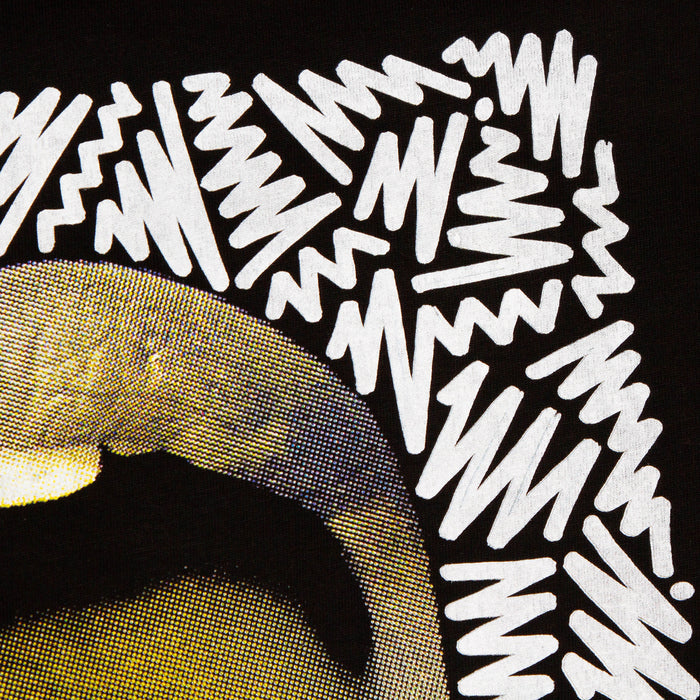 Doodle Acid Drop Back Print - Tshirt - Black
