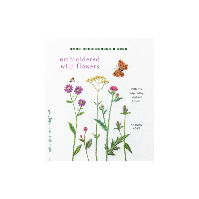 Embroidered Wild Flowers