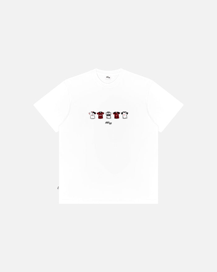 ART OF x Fulham Classics Tee | FFC White Graphic Football T-shirt