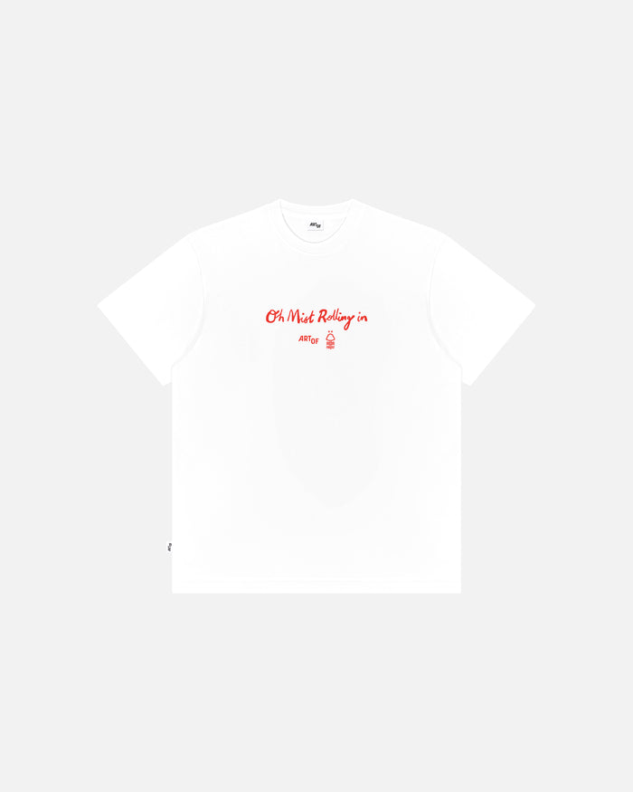 ART OF x Forest 12th Man Tee | NFFC White Graphic Football T-shirt