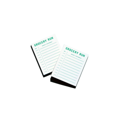Grocery Run Magnetic Notepad