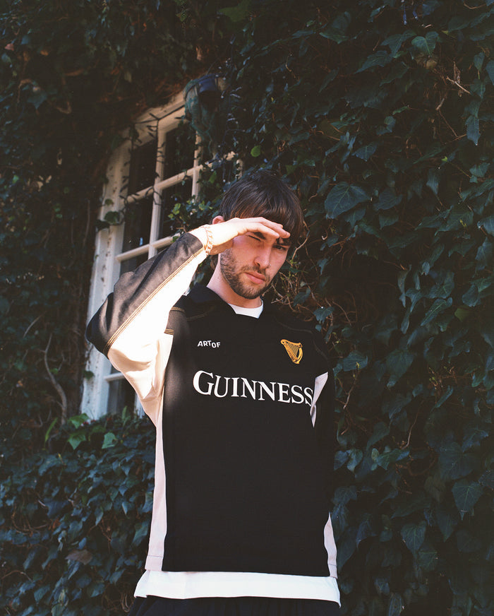 ART OF x Guinness Drill Top | Long Sleeved Embroidered Football Top
