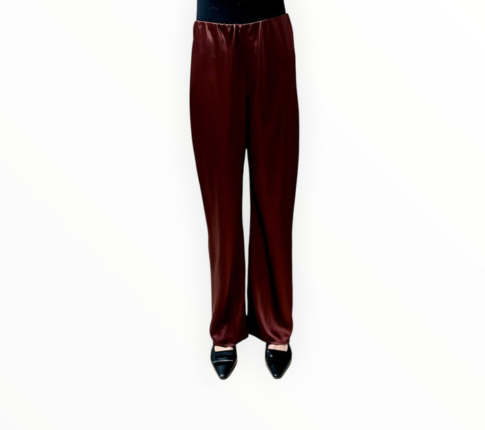Husk Side Leg Pants - Chocolate - Size 10