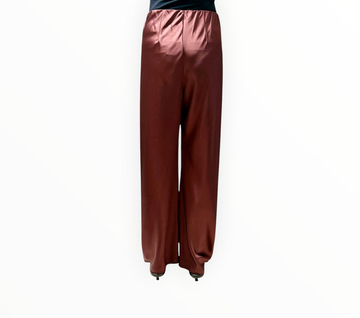 Husk Side Leg Pants - Chocolate - Size 10