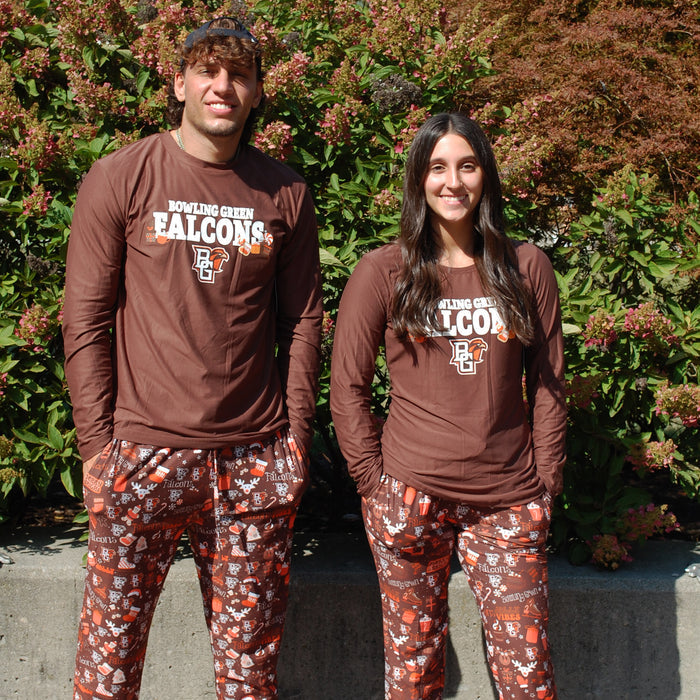 Ladies Concept Sports Bowling Green Holiday Pajama Set