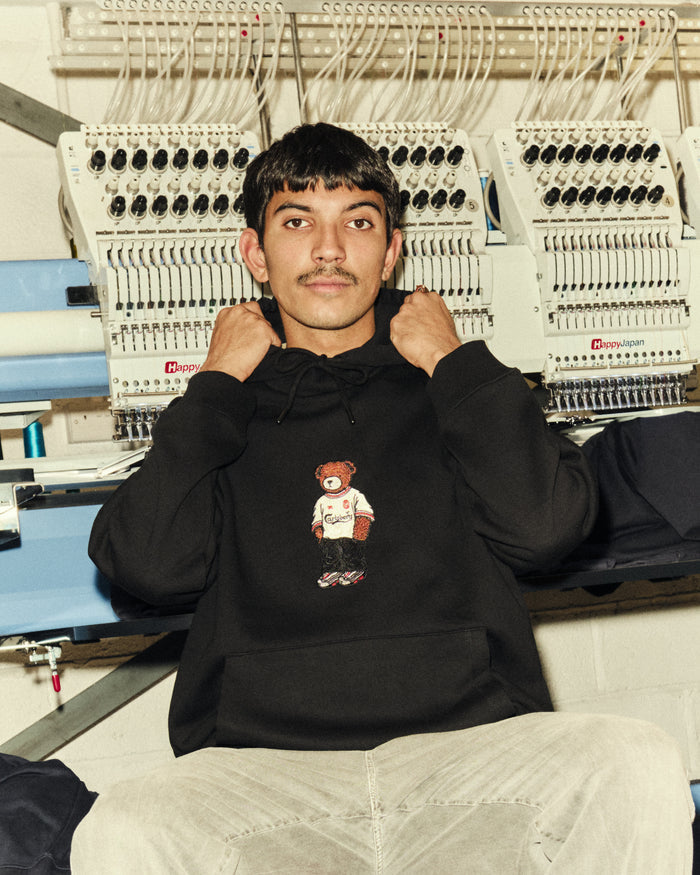 ART OF LFC Pickles Hoodie | Black Embroidered Football Sweat