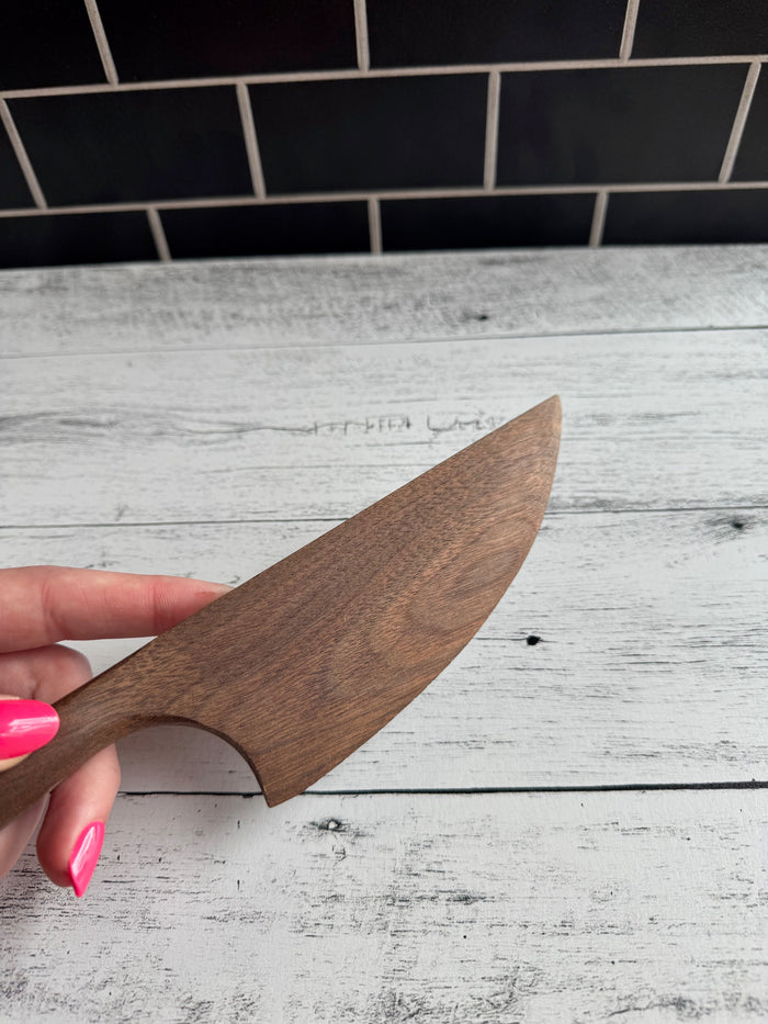 Make It Slow Wood Knife