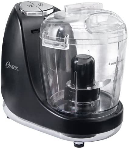 Oster 3-Cup Mini Chopper w. Whisk - Black