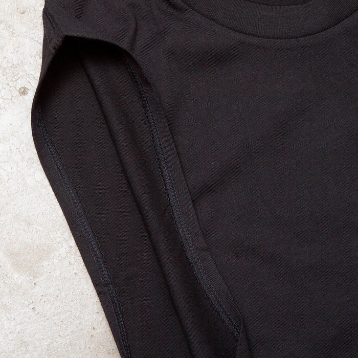 PD Reg Psychedelic Disco Back Print  - Tank Tshirt - Black