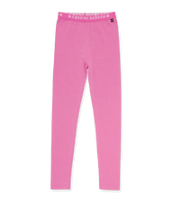 Authentic Chrome Hearts Pink Chrome Heart Leggings – pants front view