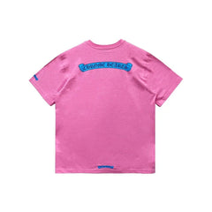 Authentic Chrome Hearts Pink Chrome Hearts Shirt – shirt front view