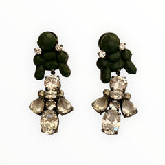Shourouk Totem Earrings - Greenstone