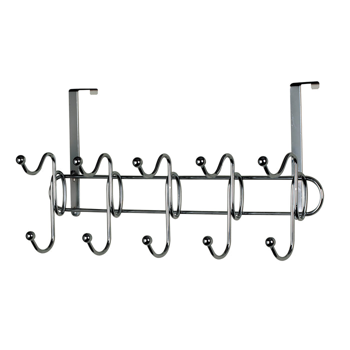 Simplify Over the Door 10 Hook Hanger-Onyx