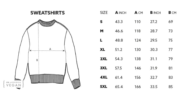 Super Techno Front Print - Sweatshirt - Black