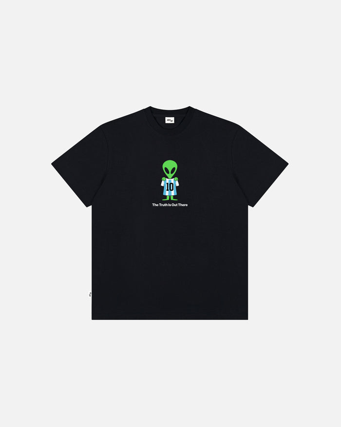 ART OF The Truth Is Out There Tee | Black Graphic Football T-shirt