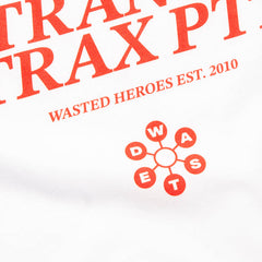 Trance Trax PT1 Front Print - Tshirt - White