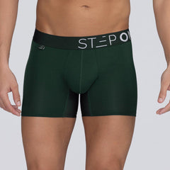 Trunk - Dark Green - Bamboo Underwear - Model:Ivan