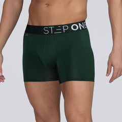 Trunk - Dark Green - Bamboo Underwear - Model:Ivan