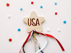 USA Star Wand