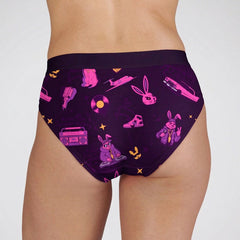 Women's Bikini Brief - Bad Bunniez - Bamboo Underwear