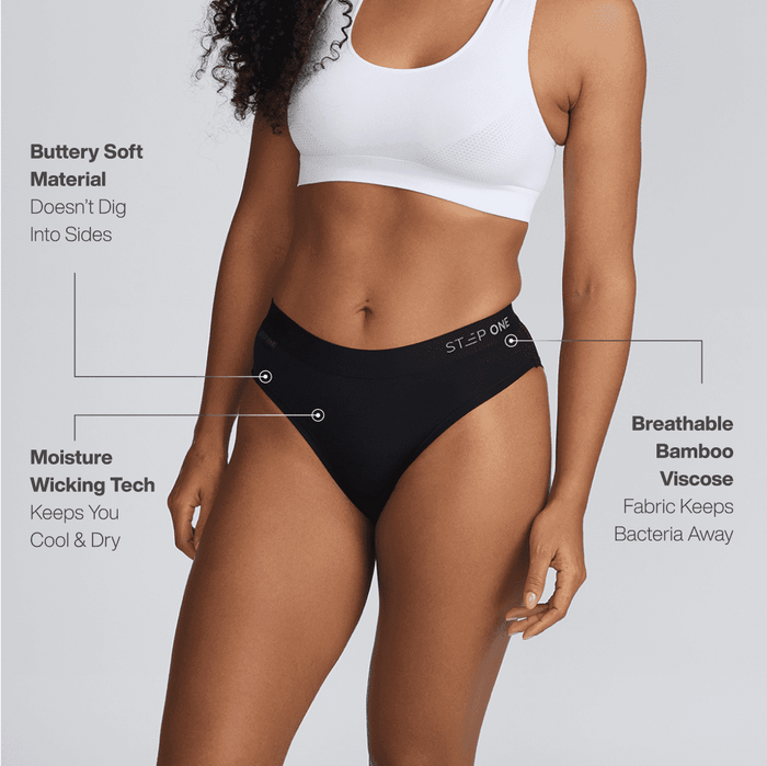 Women's Bikini Brief - Tap Shoe - Bamboo Underwear