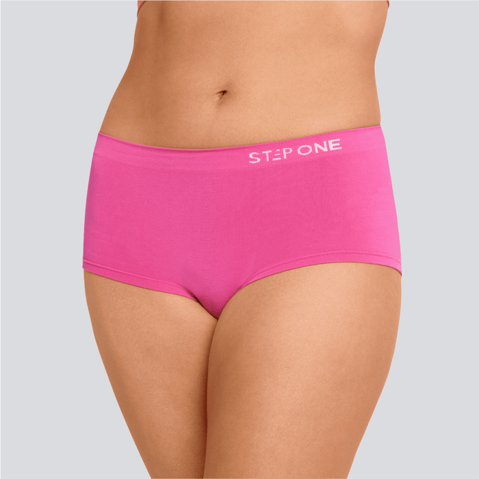 Women's SmoothFit Boyleg - Candy Pink - Bamboo Underwear