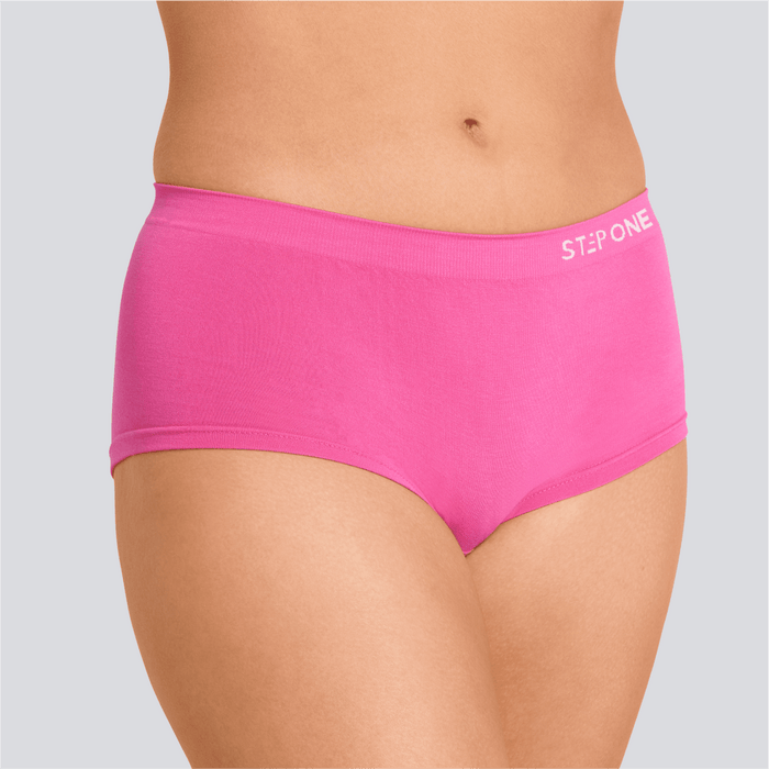 Women's SmoothFit Boyleg - Candy Pink - Bamboo Underwear