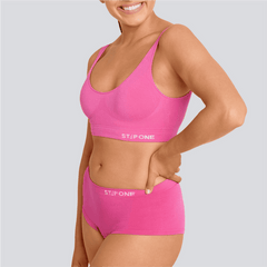 Women's SmoothFit Boyleg - Candy Pink - Bamboo Underwear
