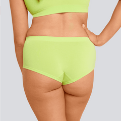 Women's SmoothFit Boyleg - Lime Spark - Bamboo Underwear