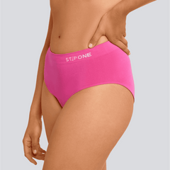 Women's SmoothFit Full Brief - Candy Pink - Bamboo Underwear