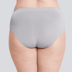 Women's SmoothFit Full Brief - Grey - Bamboo Underwear