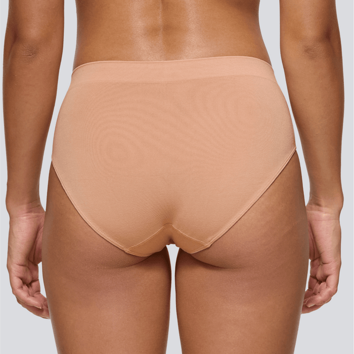 Women's SmoothFit Full Brief - Pink Beige - Bamboo Underwear
