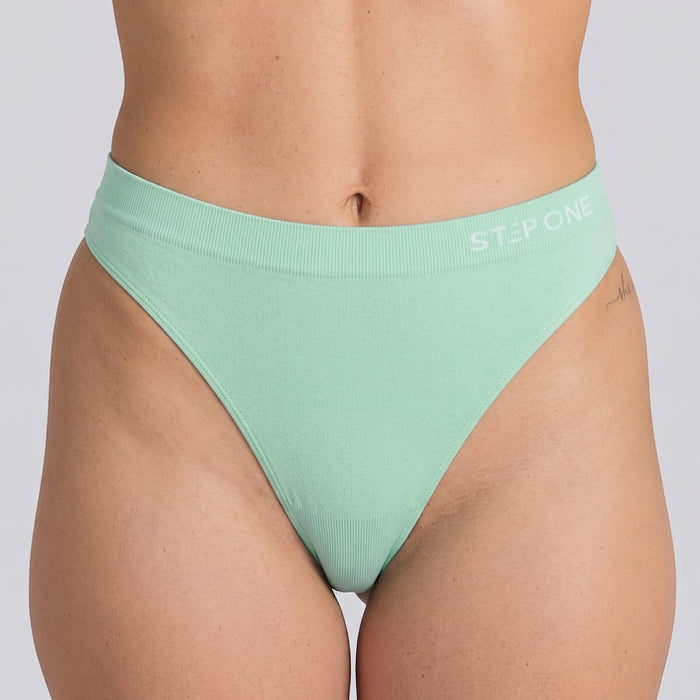 Women's SmoothFit Thong - Aquamarine - Bamboo Underwear
