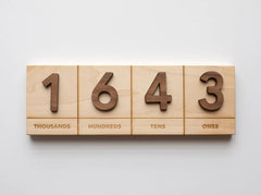 Wooden Number Sets